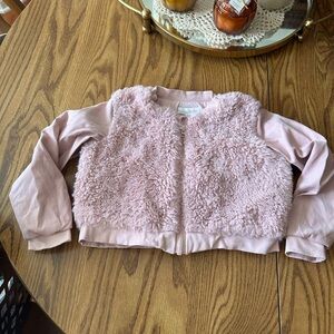 Baby Pink Fuzzy Jacket
